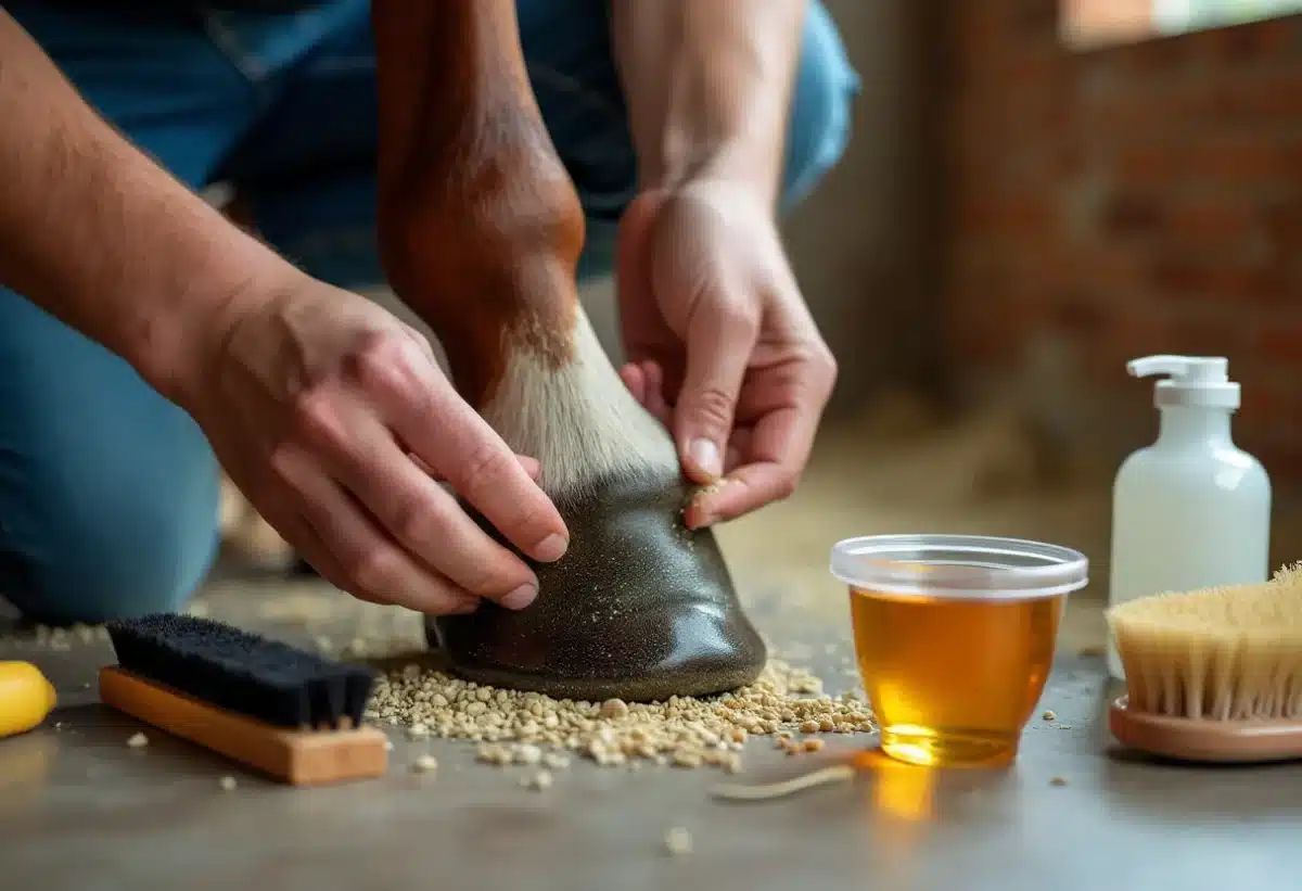 Les accessoires indispensables pour le soin des sabots de vos chevaux