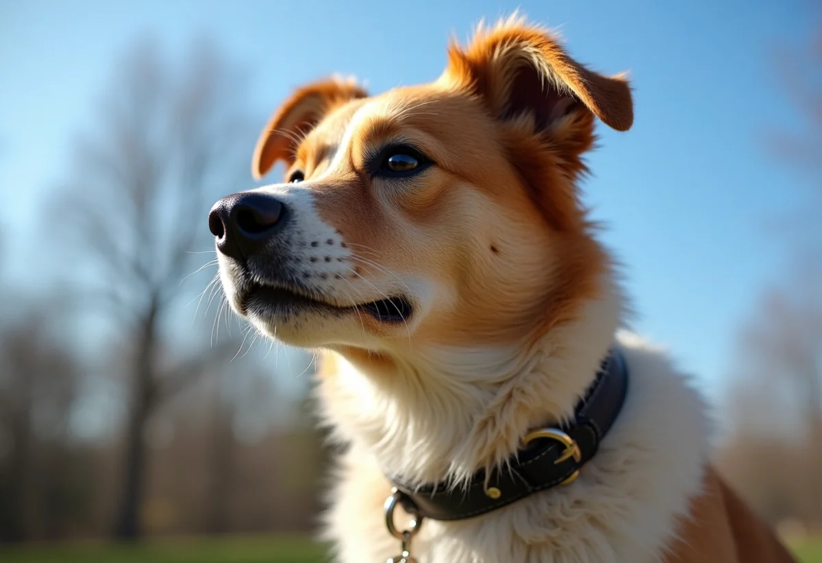 collier anti-puce chien
