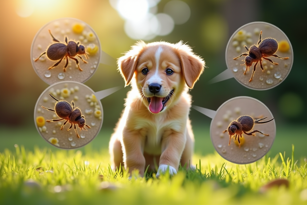 chiot parasite