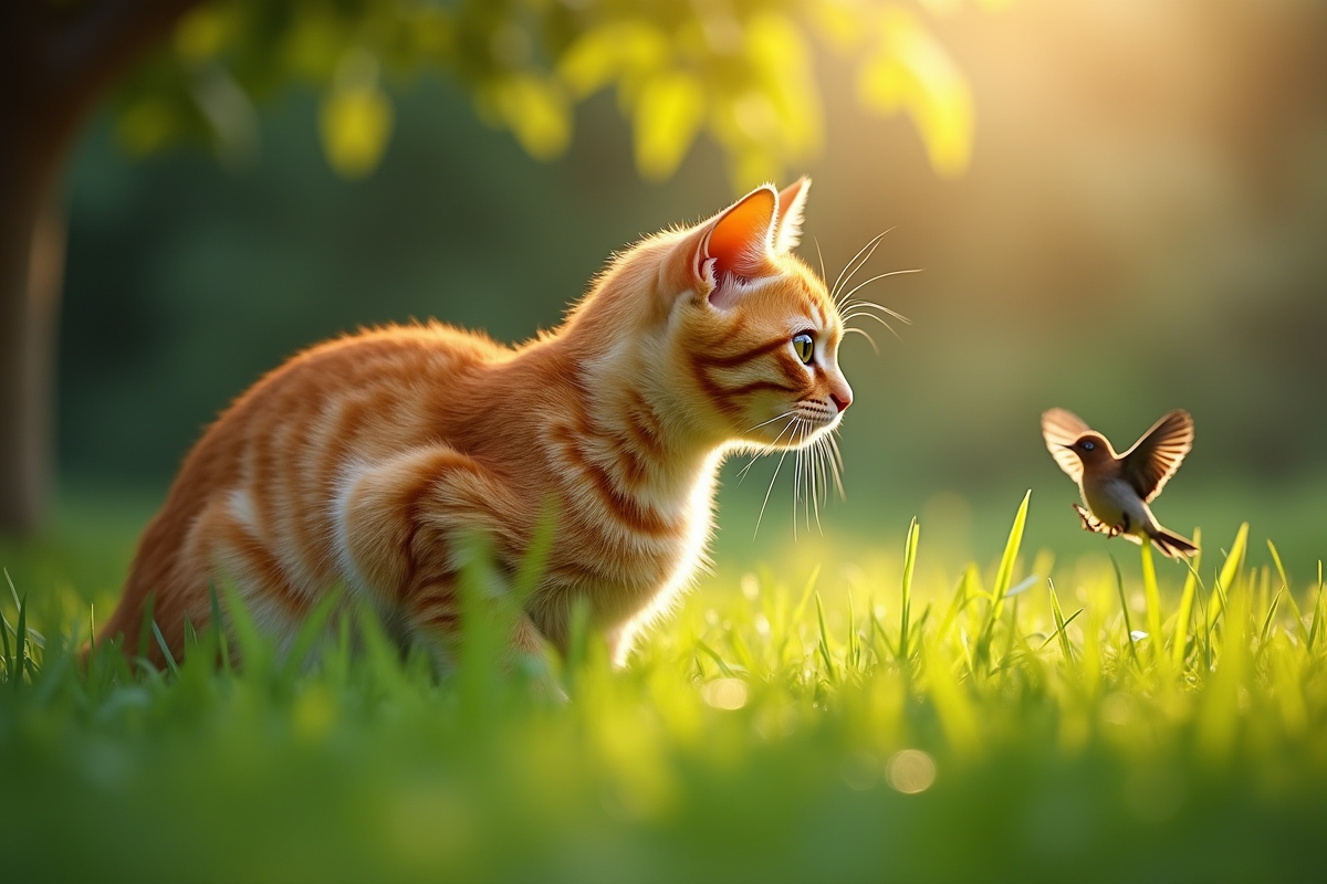 chat entraînement