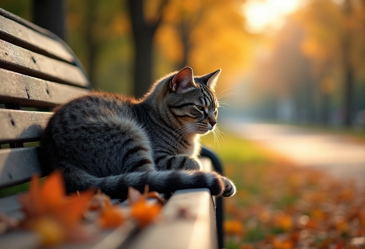 chat abandonné